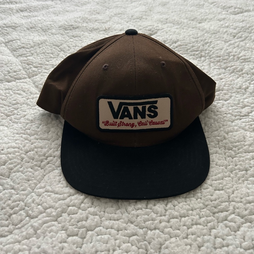 Vans Brown and Black Cap